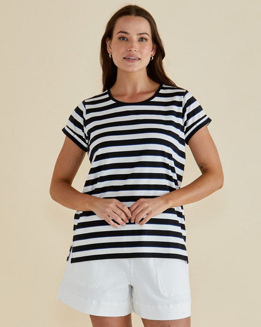 Betty Basics Womens Caia Crew Tee