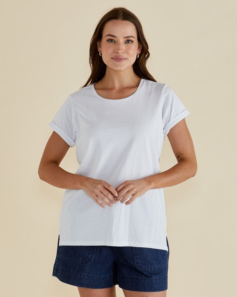 Load image into Gallery viewer, Betty Basics Womens Caia Crew Tee
