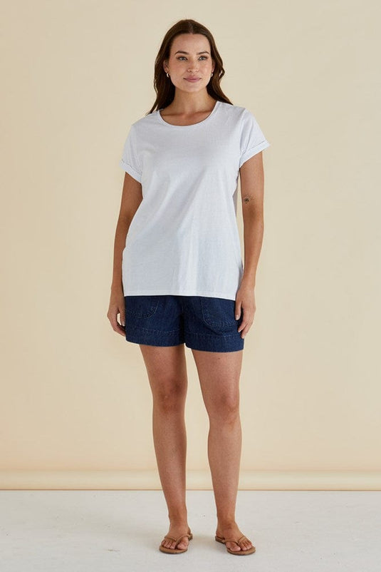 Betty Basics Womens Caia Crew Tee
