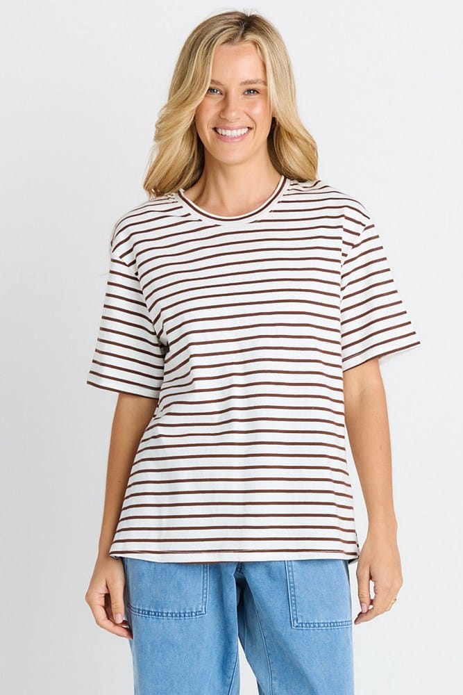 Load image into Gallery viewer, Betty Basics Womens Relax Boxy Tee
