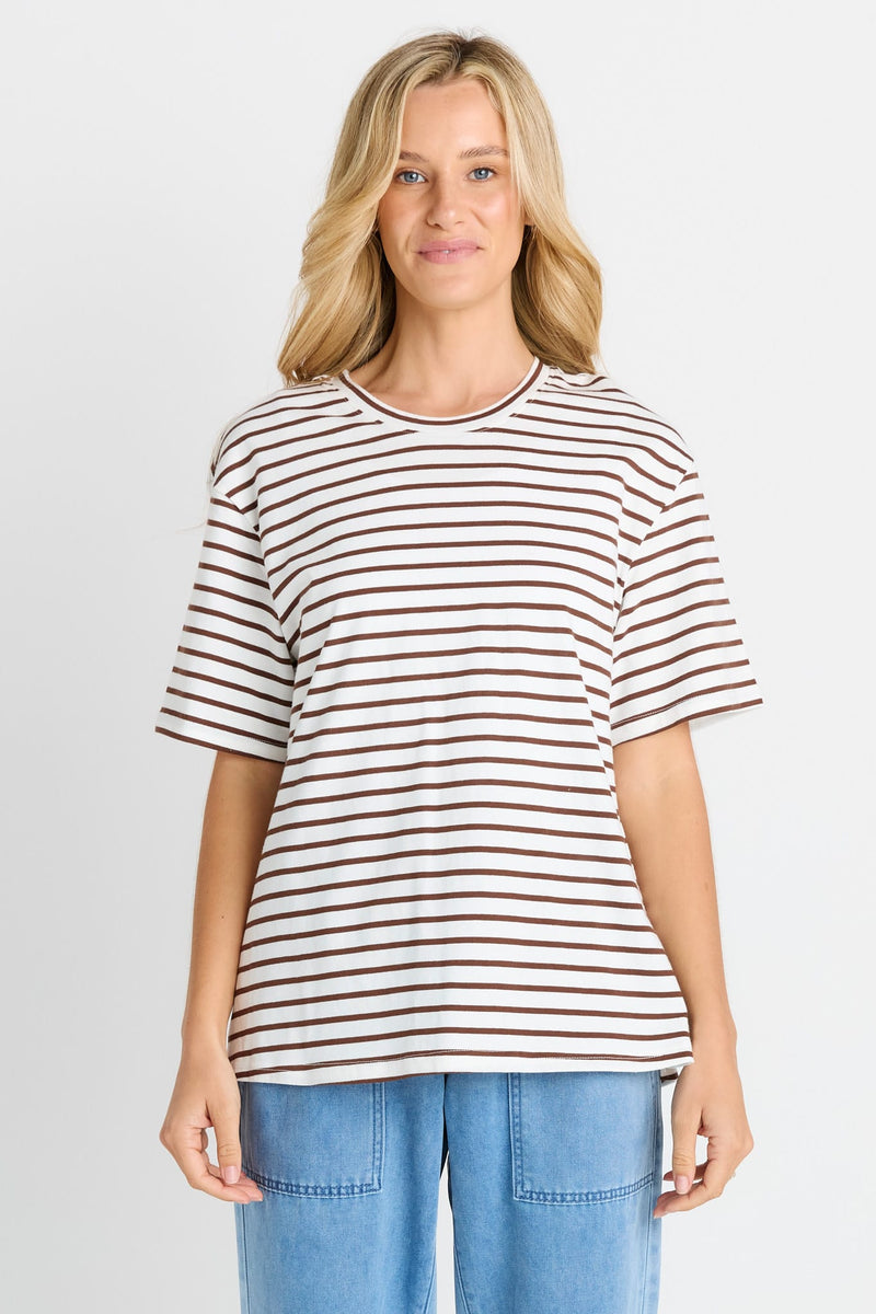 Load image into Gallery viewer, Betty Basics Womens Relax Boxy Tee
