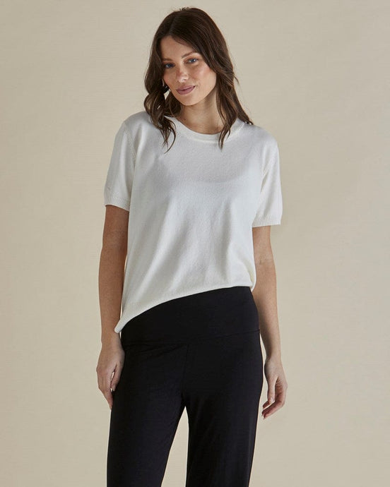 Betty Basics Womens Robbie Knit Tee