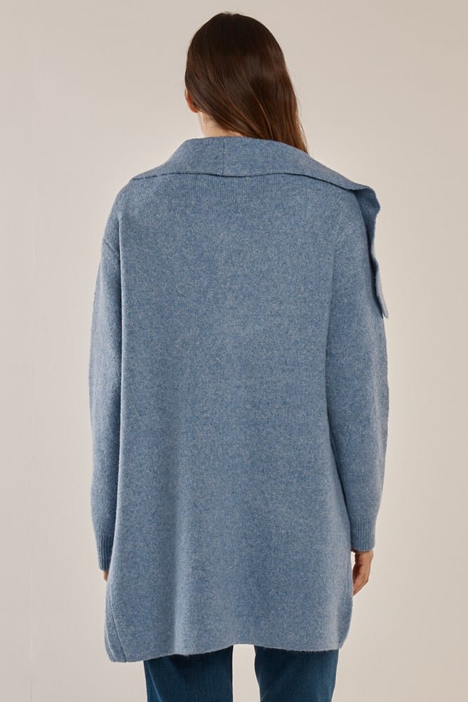 Load image into Gallery viewer, Betty Basics Womens Abigail Cardigan - Cornflower Blue
