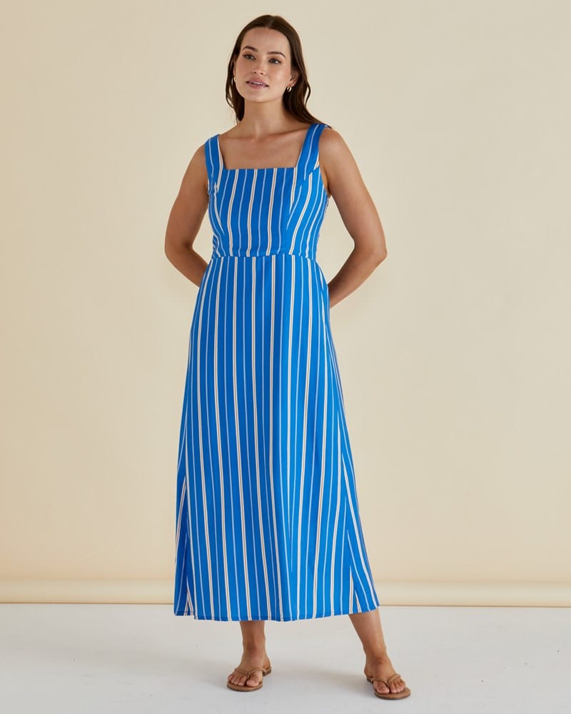 Load image into Gallery viewer, Betty Basics Womens Tegan Midi Dress
