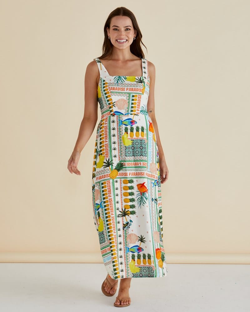 Load image into Gallery viewer, Betty Basics Womens Tegan Midi Dress
