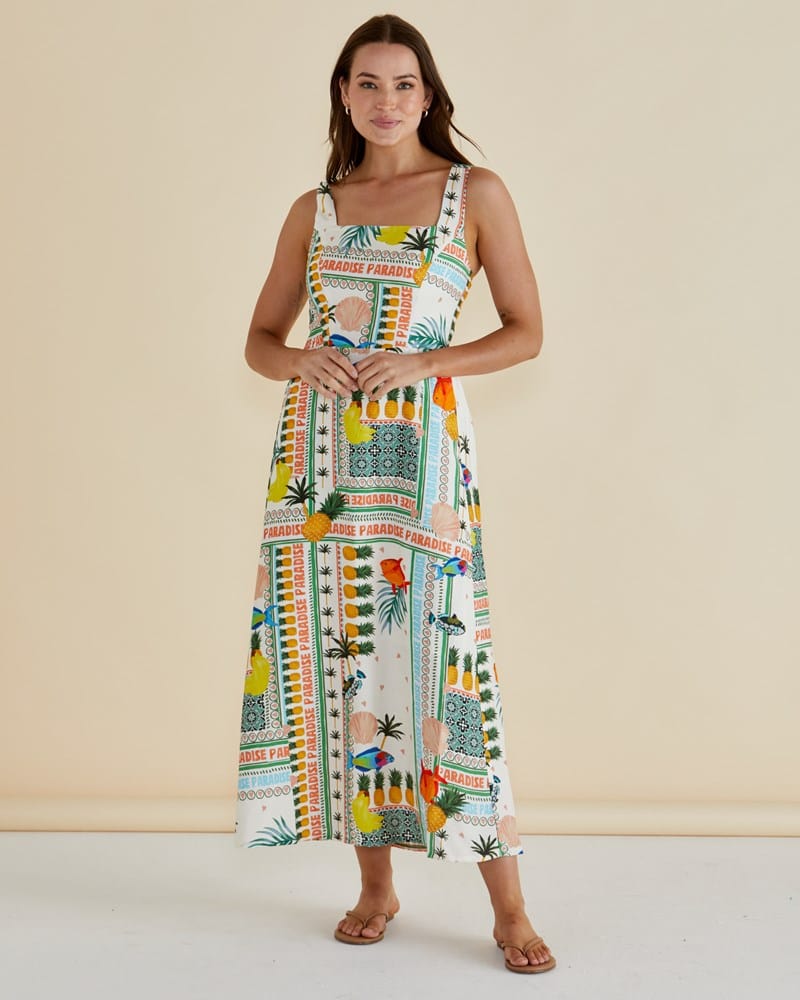 Load image into Gallery viewer, Betty Basics Womens Tegan Midi Dress

