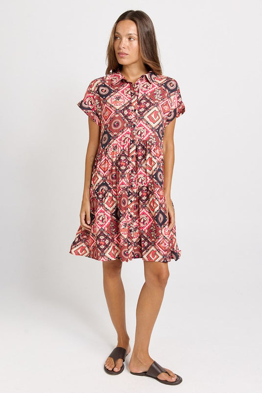 Betty Basics Womens Copacabana Shirt Dress