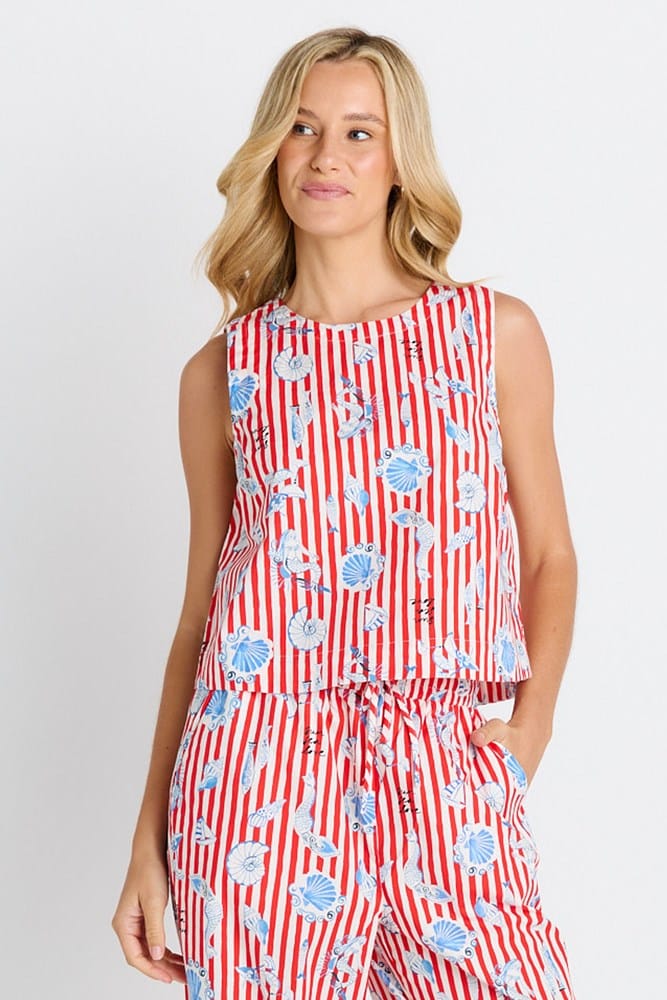 Load image into Gallery viewer, Betty Basics Womens Amalfi Tank
