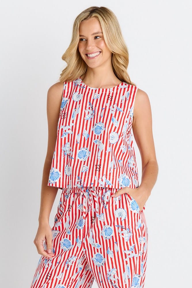 Load image into Gallery viewer, Betty Basics Womens Amalfi Tank

