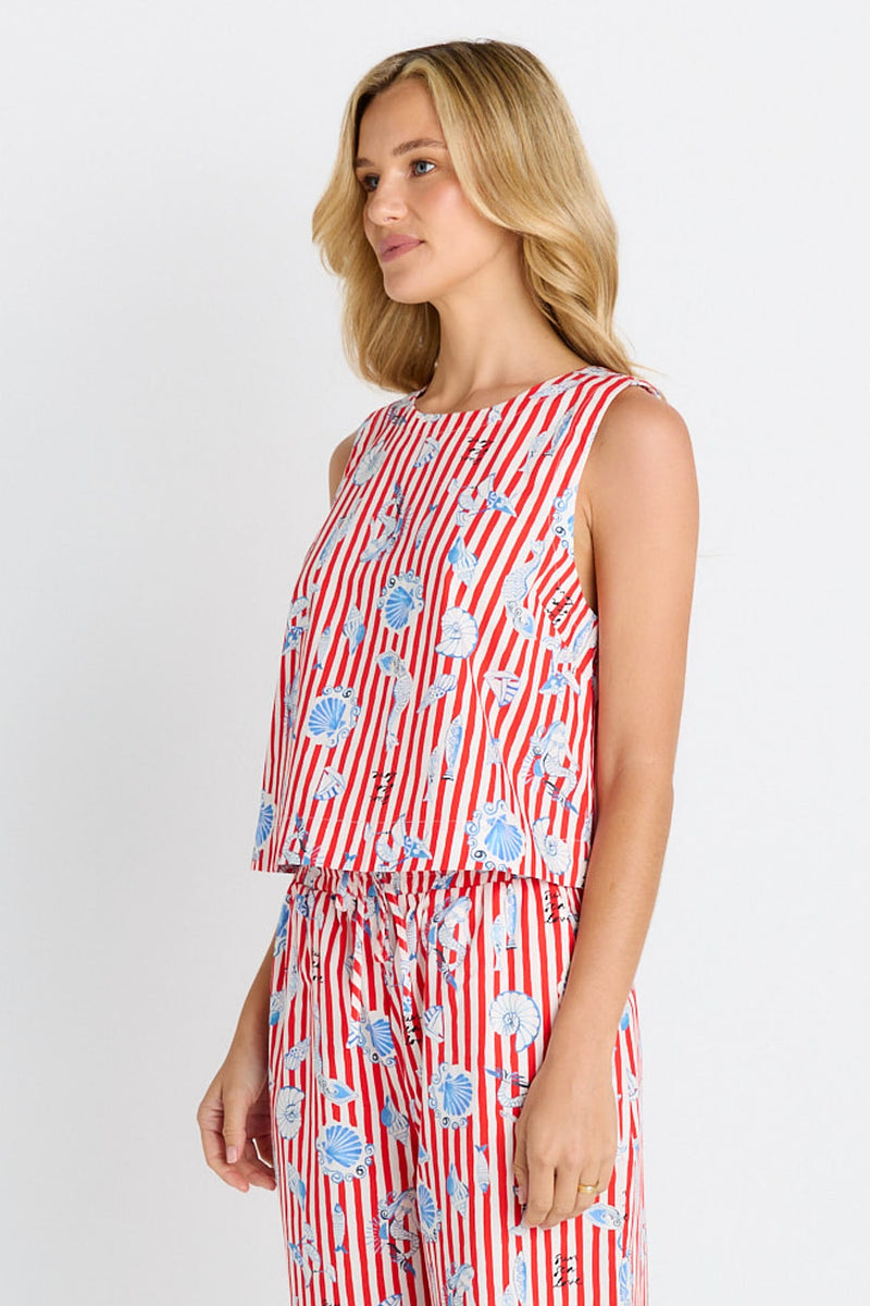 Load image into Gallery viewer, Betty Basics Womens Amalfi Tank
