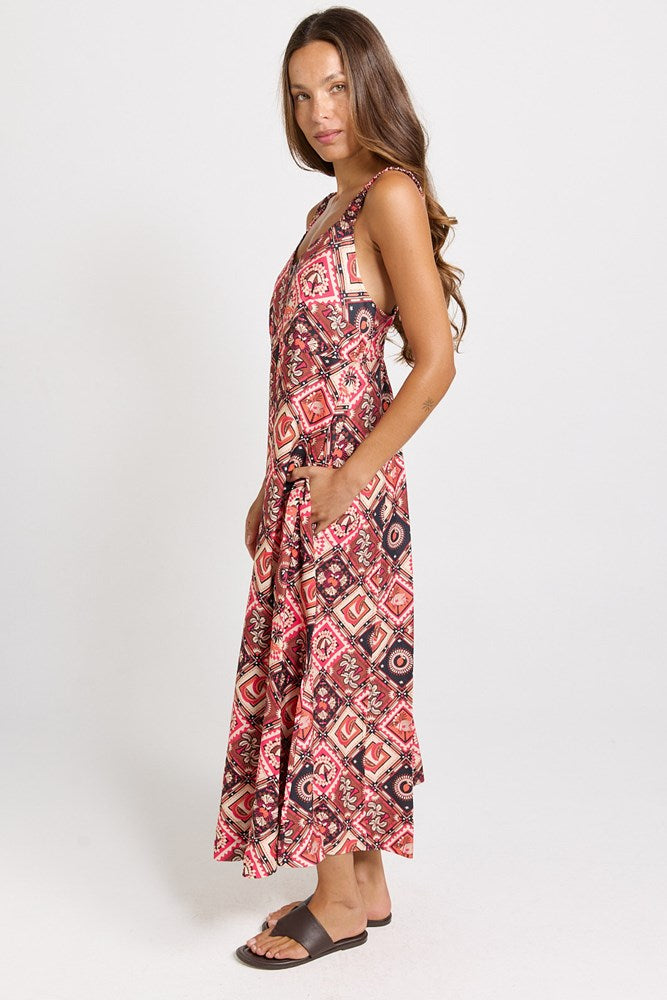 Load image into Gallery viewer, Betty Basics Womens Sunset Dress
