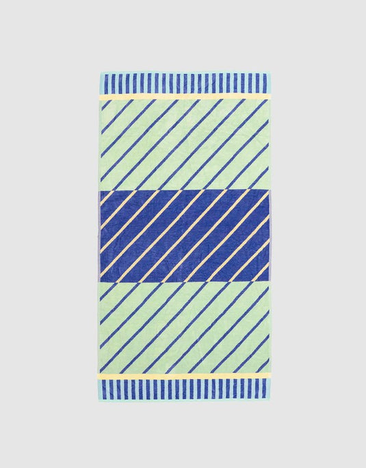 Bambury Bias Jacquard Beach Towel