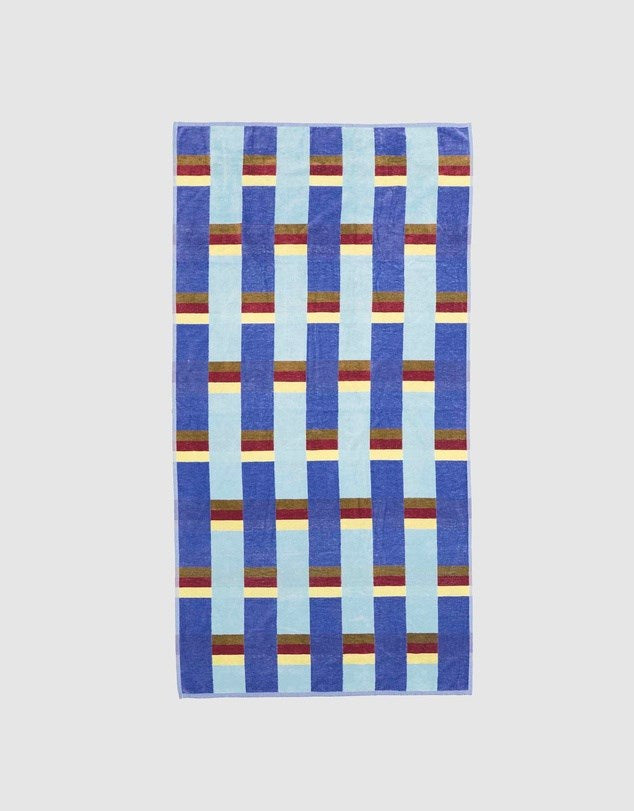 Load image into Gallery viewer, Bambury Leno Jacquard Beach Towel
