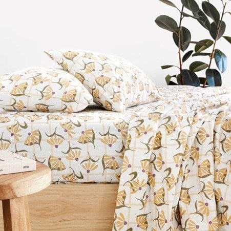 Load image into Gallery viewer, Bambury Arlo Flannelette Sheet Set
