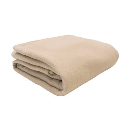 Bambury Carson Wool Bamboo Blanket - Latte