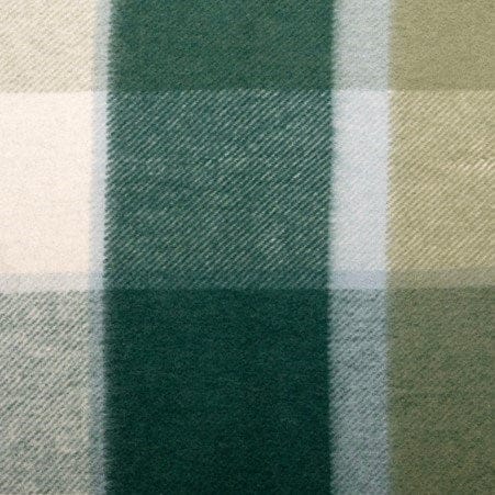 Load image into Gallery viewer, Bambury Nolan Wool Bamboo Blanket- Forest Check
