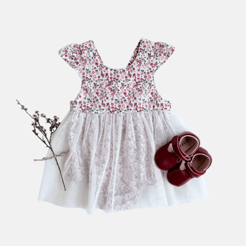Load image into Gallery viewer, Love Henry Baby Girls Lottie Dress - Pink Petite Floral
