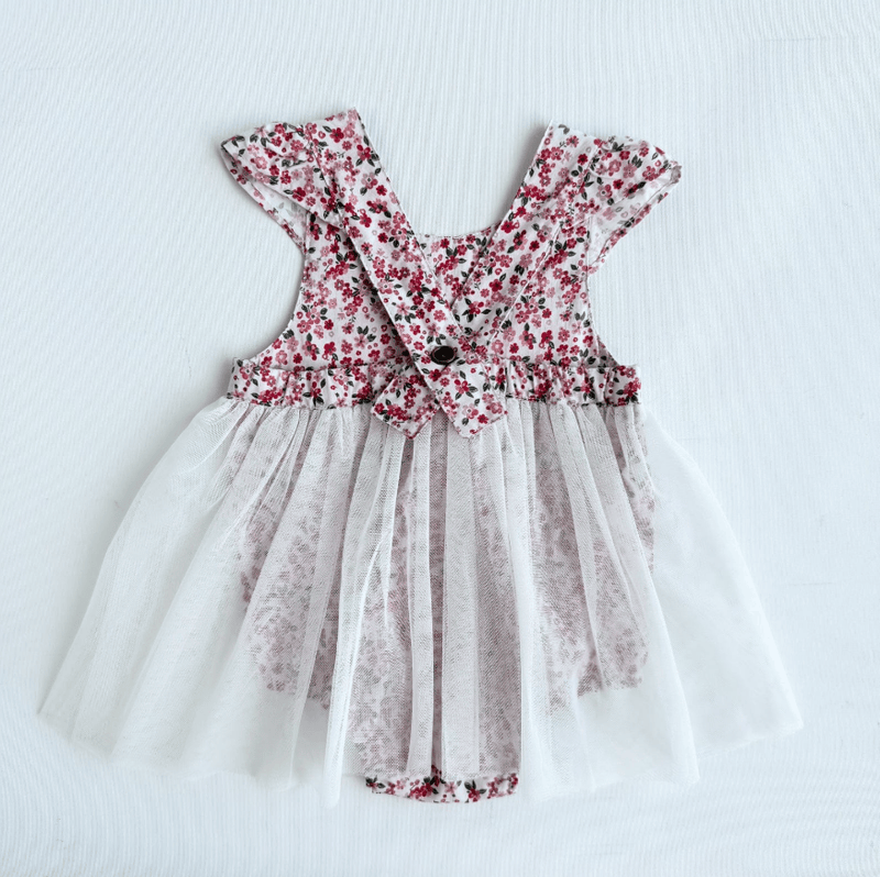 Load image into Gallery viewer, Love Henry Baby Girls Lottie Dress - Pink Petite Floral
