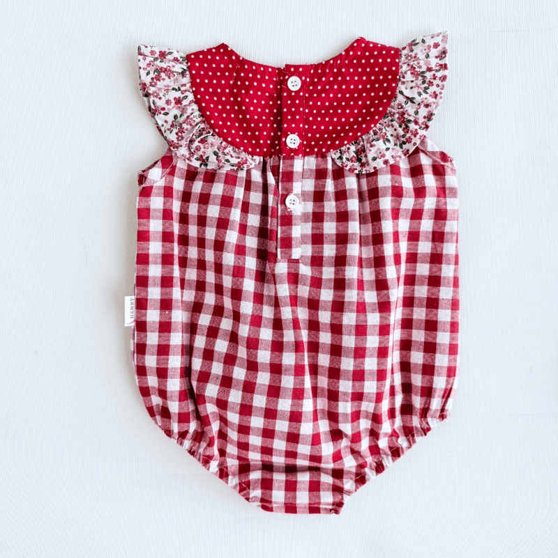 Load image into Gallery viewer, Love Henry Baby Girls Neve Playsuit - Pink Petite Floral
