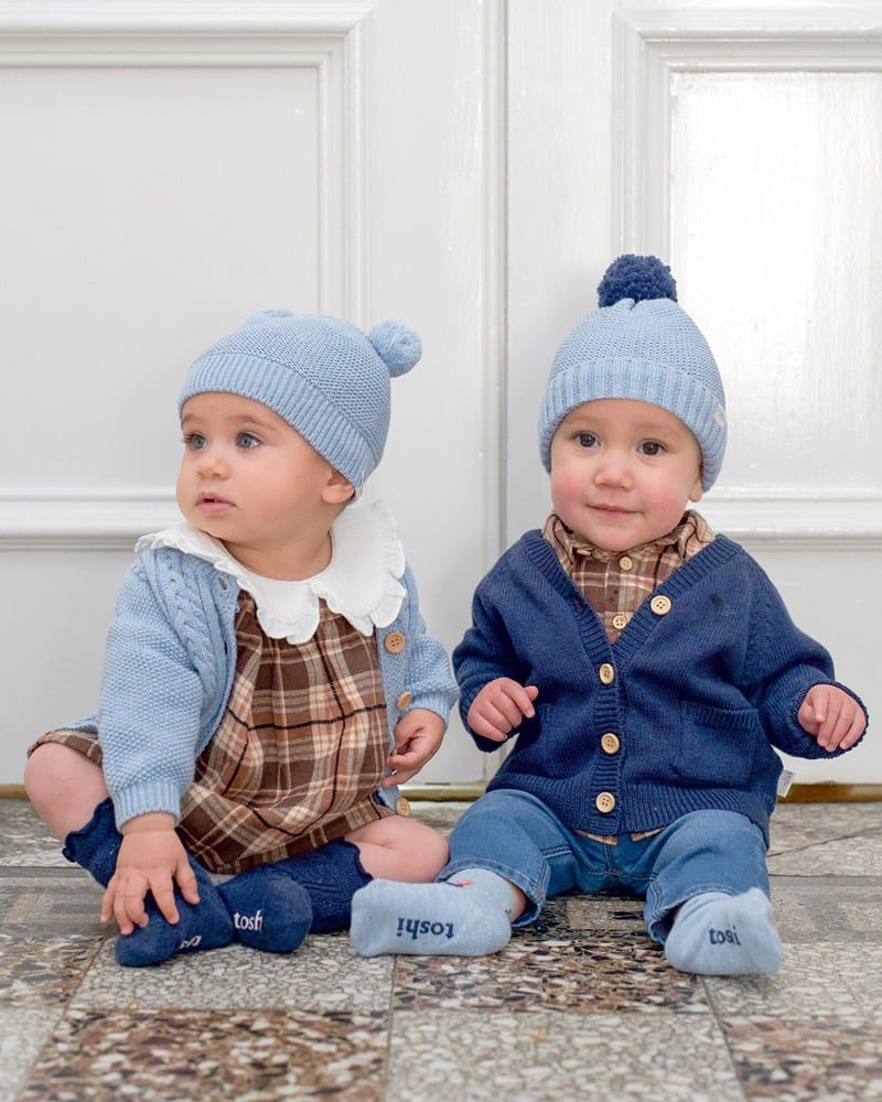 Load image into Gallery viewer, Toshi Baby Organic Cardigan Remy - Ink
