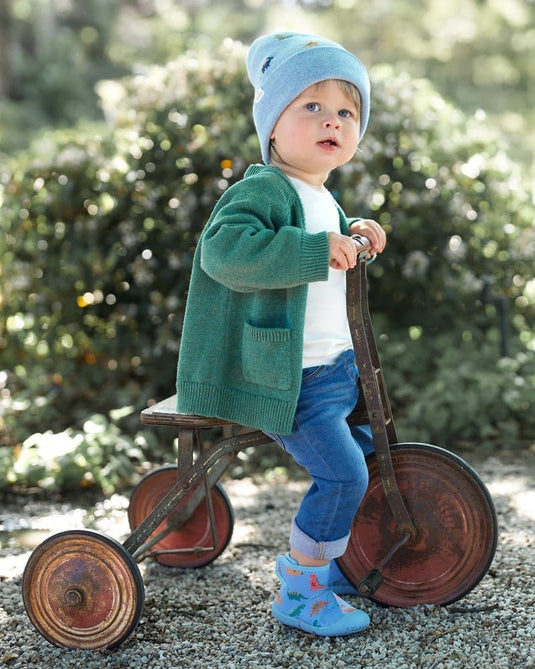 Toshi Baby Organic Cardigan Remy - Teal