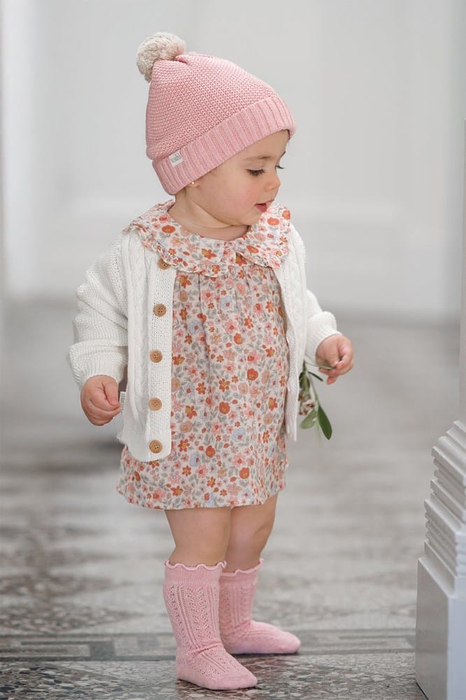 Load image into Gallery viewer, Toshi Baby Dress Peter Pan - Rosie Posie
