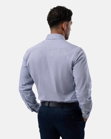 Load image into Gallery viewer, Brooksfield Mens Stretch Performance Regular Fit - Blue

