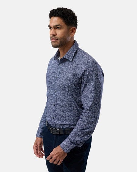 Load image into Gallery viewer, Brooksfield Mens Stretch Performance Regular Fit - Navy
