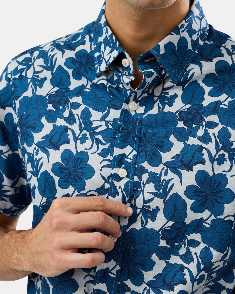 Load image into Gallery viewer, Brooksfield Mens Short Sleeve Casual Shirt
