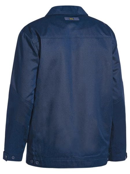 Bisley Mens Drill Jacket - Navy