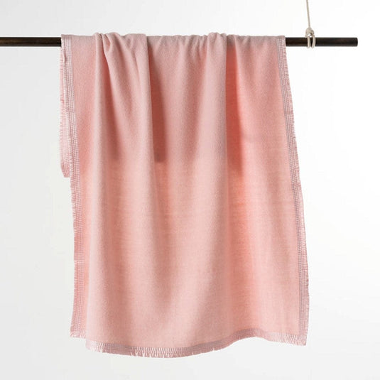 Onkaparinga Australian Wool Baby Cot Blanket Pink