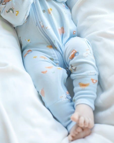 Toshi Kids Onesie L/S Harvest -Farm Buddies