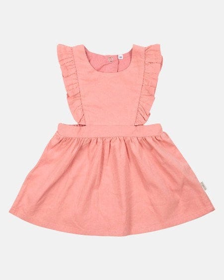 Load image into Gallery viewer, Toshi Baby Pinafore Corduroy Quincy - Dusty Rose
