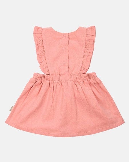Toshi Baby Pinafore Corduroy Quincy - Dusty Rose