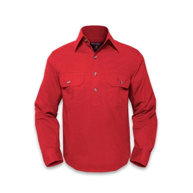 Load image into Gallery viewer, Brumby Closed Front Work Shirt
