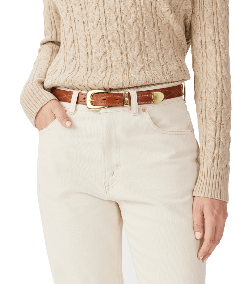 Load image into Gallery viewer, R.M. Williams Womens Cate Stitched Belt
