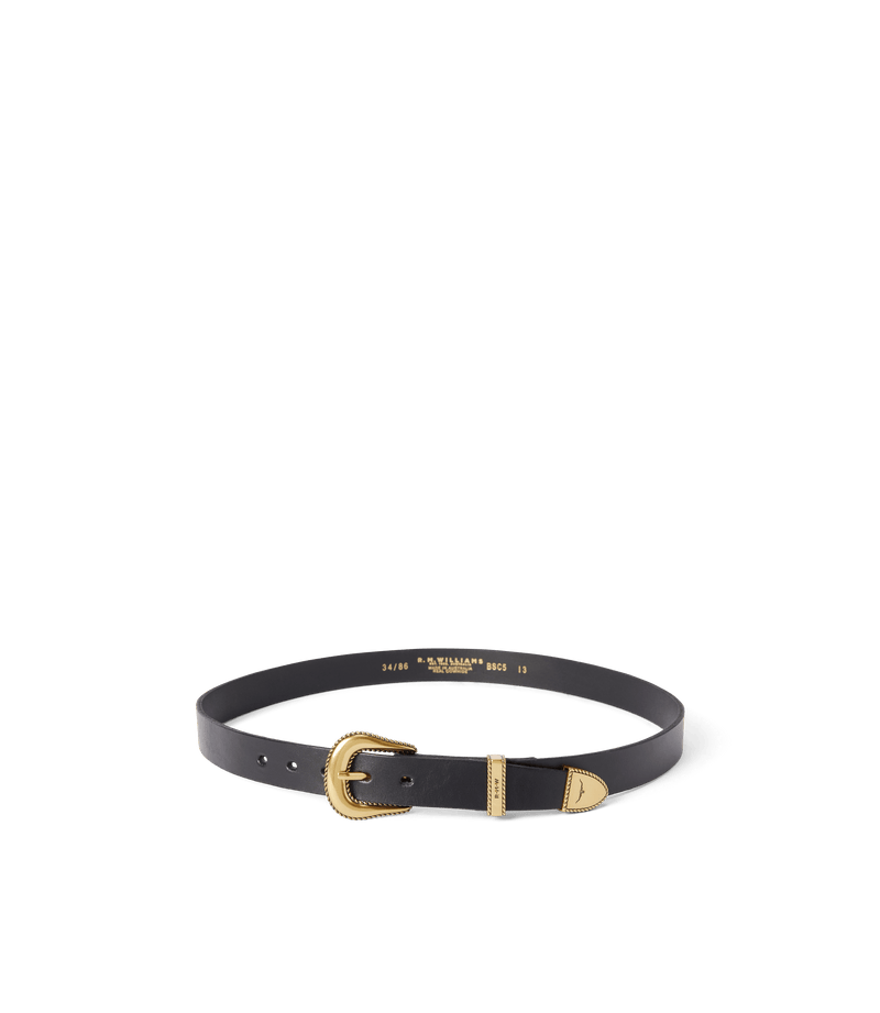Load image into Gallery viewer, R.M. Williams Womens Agnes Belt - Black
