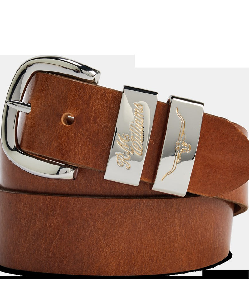 Load image into Gallery viewer, R.M. Williams Drover Belt - Tan
