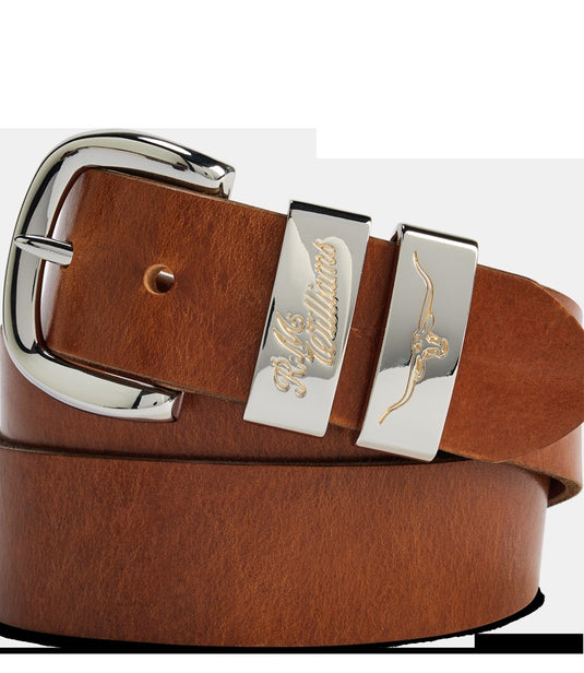 R.M. Williams Drover Belt - Tan