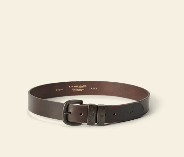 Load image into Gallery viewer, RM Williams 1 1/2" Drover Belt - Walnut
