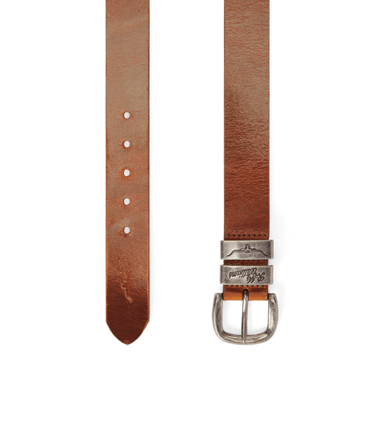 RM Williams 1 1/2" Drover Belt - Mid Brown