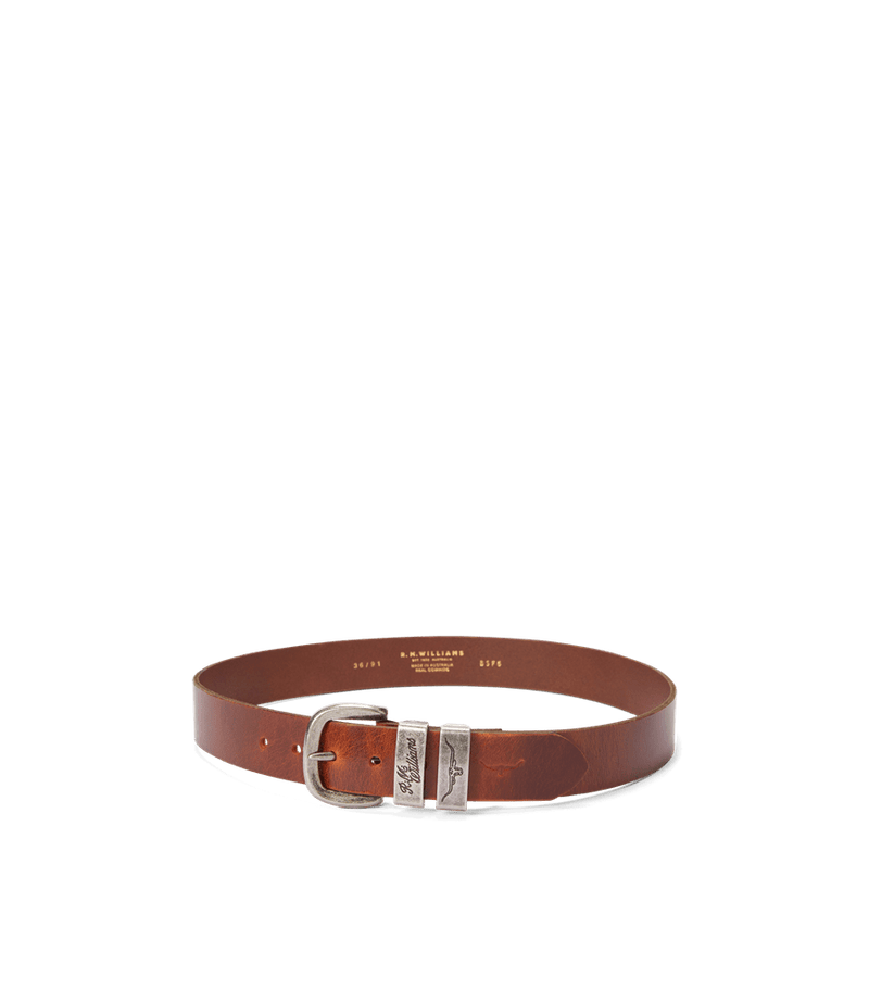 Load image into Gallery viewer, RM Williams 1 1/2&quot; Drover Belt - Mid Brown
