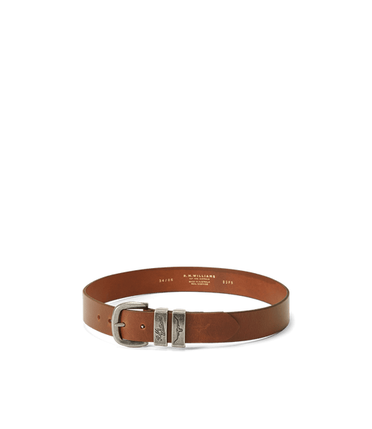RM Williams 1 1/2" Drover Belt - Caramel
