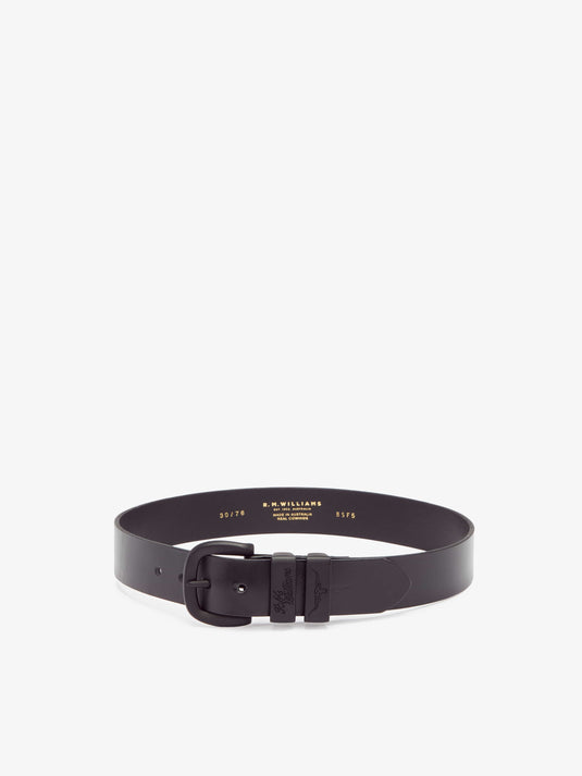 RM Williams 1 1/2" Drover Belt - Black