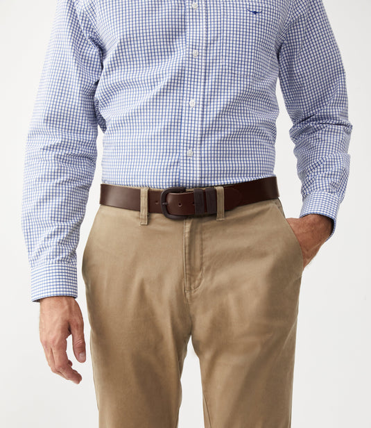 RM Williams 1 1/2" Drover Belt - Chocolate