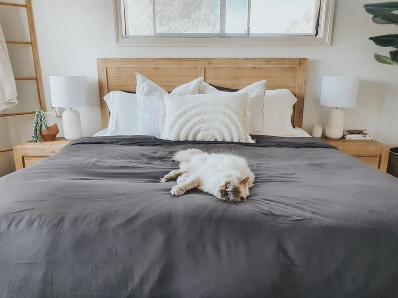 Load image into Gallery viewer, Bamboo Textiles Bamboo Bed Sheet Sets - Slate
