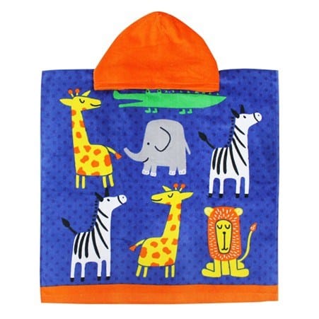 OnkaparingaKids Hooded Beach Towel - Animals