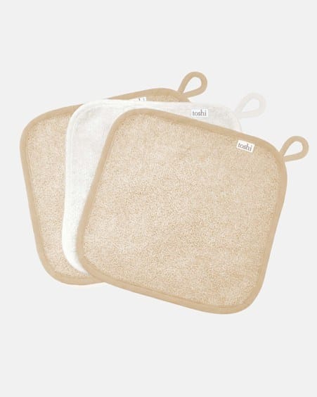 Load image into Gallery viewer, Toshi Baby Washcloth Yummy-3pcs

