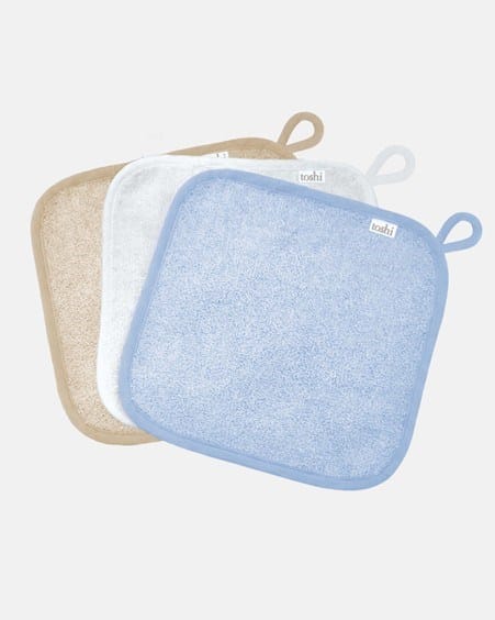 Load image into Gallery viewer, Toshi Baby Washcloth Yummy-3pcs
