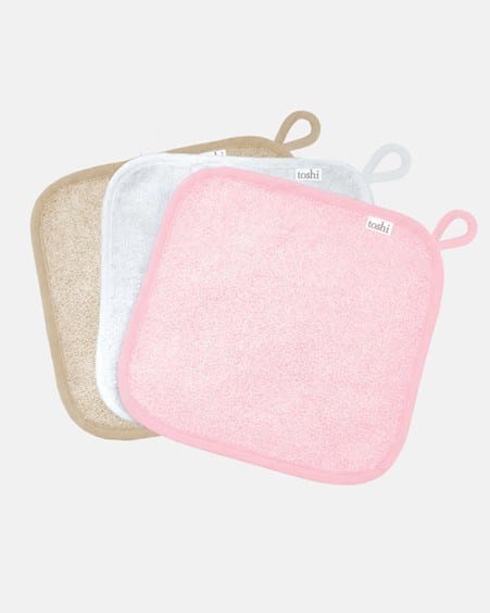 Load image into Gallery viewer, Toshi Baby Washcloth Yummy-3pcs
